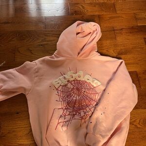 Sp5der hoodie size large